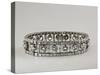 Platinum and Diamond Bracelet-null-Stretched Canvas