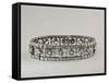 Platinum and Diamond Bracelet-null-Framed Stretched Canvas