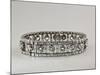 Platinum and Diamond Bracelet-null-Mounted Photographic Print