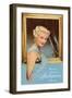 Platinum Blonde Carrying Frame, Retro-null-Framed Art Print