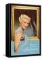 Platinum Blonde Carrying Frame, Retro-null-Framed Stretched Canvas