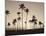 Platinum Palms II-Michael Neubauer-Mounted Giclee Print