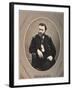 Platinum Rice Print of Ulysses S. Grant, 1865, Printed 1901-Alexander Gardner-Framed Giclee Print