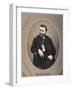 Platinum Rice Print of Ulysses S. Grant, 1865, Printed 1901-Alexander Gardner-Framed Giclee Print