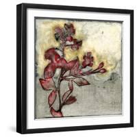 Platinum Silhouette II-Jennifer Goldberger-Framed Art Print