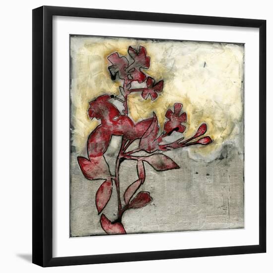 Platinum Silhouette II-Jennifer Goldberger-Framed Art Print