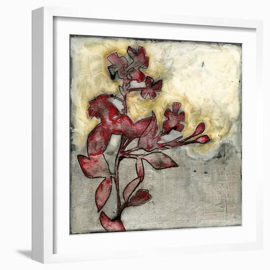 Platinum Silhouette II-Jennifer Goldberger-Framed Art Print