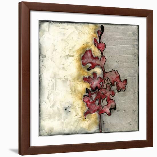 Platinum Silhouette III-Jennifer Goldberger-Framed Art Print