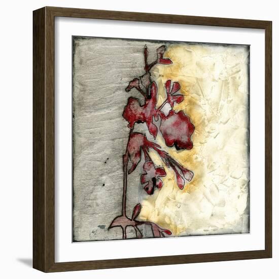 Platinum Silhouette IV-Jennifer Goldberger-Framed Art Print