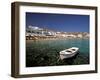 Platis Gialos Beach, Mykonos, Cyclades Islands, Greece-Walter Bibikow-Framed Photographic Print