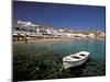 Platis Gialos Beach, Mykonos, Cyclades Islands, Greece-Walter Bibikow-Mounted Photographic Print