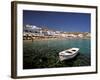 Platis Gialos Beach, Mykonos, Cyclades Islands, Greece-Walter Bibikow-Framed Photographic Print