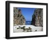 Platja De Torrent De Pareis, Sa Calobra, Mallorca (Majorca), Balearic Islands, Spain, Mediterranean-Stuart Black-Framed Photographic Print