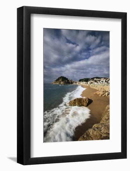 Platja Gran near Tossa De Mar-Jon Hicks-Framed Photographic Print