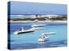 Platja Illetas, Formentera, Balearic Islands, Spain, Mediterranean-Hans Peter Merten-Stretched Canvas