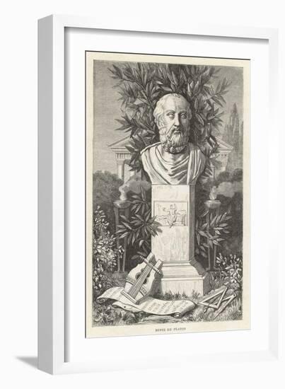 Plato Also Known as Aristocles Greek Philosopher-null-Framed Art Print