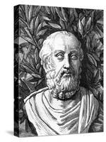 Plato, Ancient Greek Philosopher-Science Photo Library-Stretched Canvas