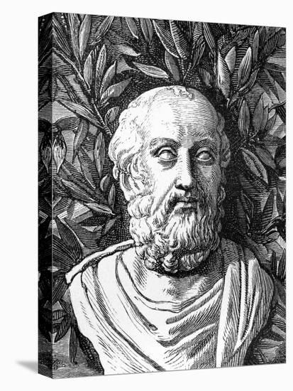 Plato, Ancient Greek Philosopher-Science Photo Library-Stretched Canvas
