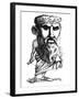 Plato, Caricature-Gary Gastrolab-Framed Photographic Print