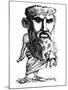 Plato, Caricature-Gary Gastrolab-Mounted Photographic Print