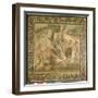 Plato Conversing with His Pupils, from the House of T. Siminius. Pompeii-Roman-Framed Giclee Print