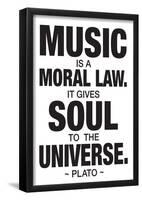 Plato Music-null-Framed Poster