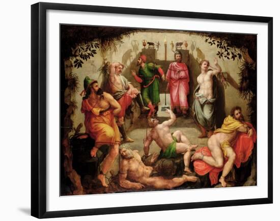 Plato's Cave-null-Framed Giclee Print