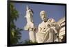 Plato Statue outside the Hellenic Academy-Jon Hicks-Framed Photographic Print