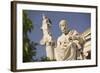 Plato Statue outside the Hellenic Academy-Jon Hicks-Framed Photographic Print