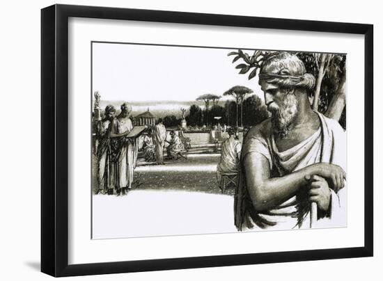 Plato, the Great Philosopher-John Millar Watt-Framed Giclee Print