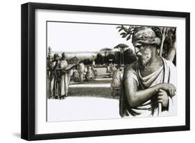 Plato, the Great Philosopher-John Millar Watt-Framed Giclee Print