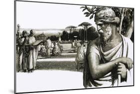 Plato, the Great Philosopher-John Millar Watt-Mounted Giclee Print