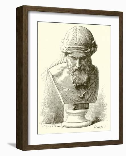 Plato-null-Framed Giclee Print