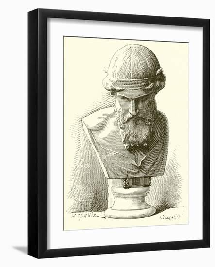 Plato-null-Framed Giclee Print