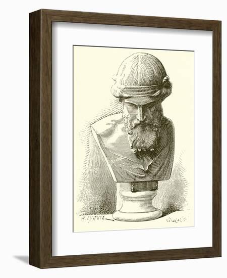 Plato-null-Framed Giclee Print