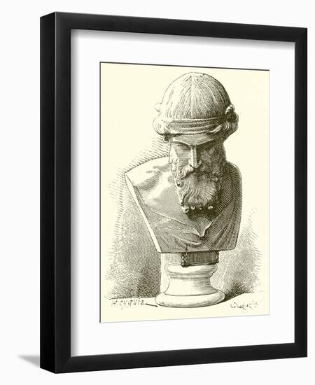 Plato-null-Framed Giclee Print