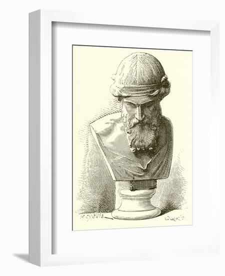 Plato-null-Framed Giclee Print