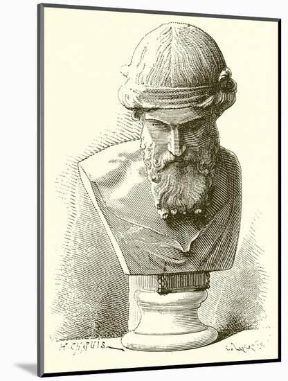 Plato-null-Mounted Giclee Print