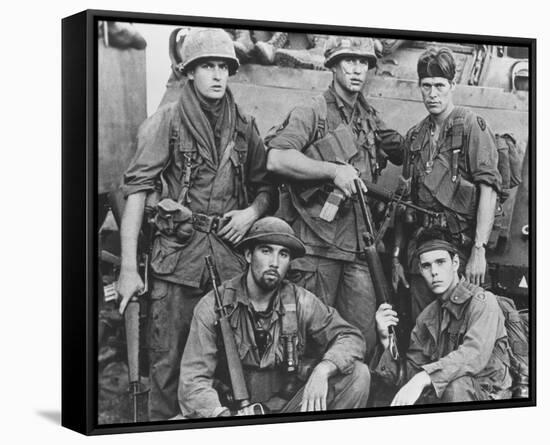 Platoon-null-Framed Stretched Canvas