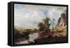 Platte River, c.1863-Albert Bierstadt-Framed Stretched Canvas