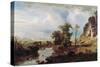 Platte River, c.1863-Albert Bierstadt-Stretched Canvas