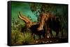 Platybelodon Was a Large Herbivorous Mammal That Lived During the Miocene Epoch-null-Framed Stretched Canvas