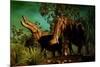 Platybelodon Was a Large Herbivorous Mammal That Lived During the Miocene Epoch-null-Mounted Art Print