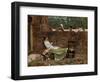 Plauderei (Gossip). Um 1885-John William Waterhouse-Framed Giclee Print