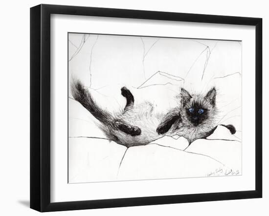 Play baby, 2006-Vincent Alexander Booth-Framed Giclee Print