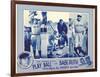 Play Ball With Babe Ruth, 1920-null-Framed Art Print