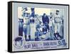 Play Ball With Babe Ruth, 1920-null-Framed Stretched Canvas