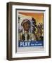 Play for Health Poster-null-Framed Giclee Print