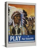 Play for Health Poster-null-Stretched Canvas