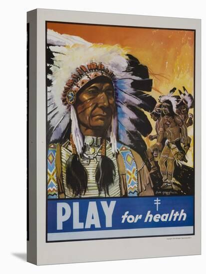 Play for Health Poster-null-Stretched Canvas